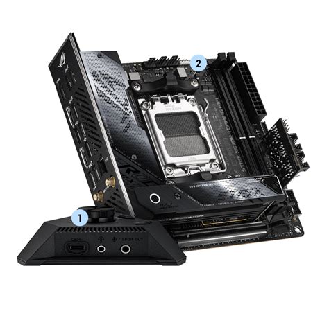 Asus ROG Strix X670E-I Gaming WIFI (Socket AM5) DDR5 Mini ITX Motherboard | ubicaciondepersonas ...