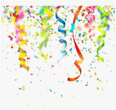 Birthday Confetti Party Clip Art - Confetti Transparent Background Png - Free Transparent PNG ...