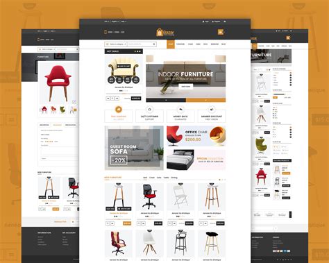 Online Retail Store Website Template Free PSD – Download PSD