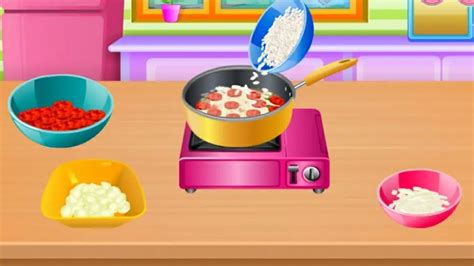 PERMAINAN GAME ANAK PEREMPUAN MEMASAK DI DAPUR - KIDS COOKING - YouTube