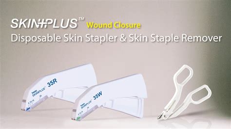 twsc -Disposable skin stapler & skin staple remover - YouTube