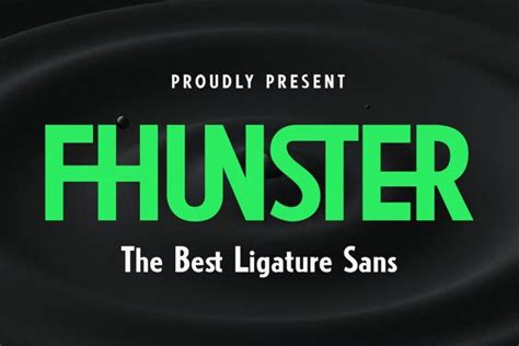 Fhunster Best Ligature Sans - Free Font