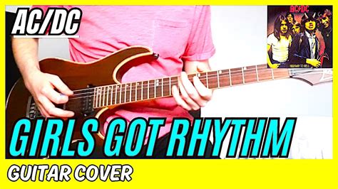 AC/DC - Girls Got Rhythm (Guitar Cover) - YouTube