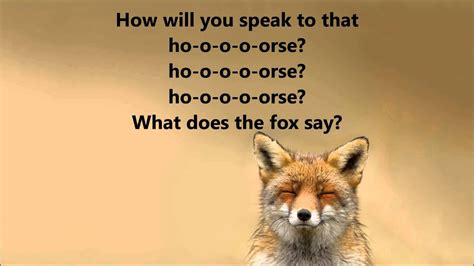 What does the fox say ? - Ylvis - Lyrics - YouTube