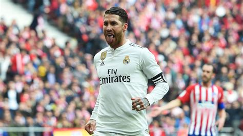 Ramos sets season scoring record in firing Real Madrid to derby victory ...