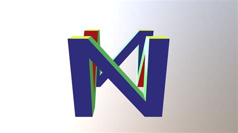 N64 logo - Download Free 3D model by HeroOfChernobyl [e493944] - Sketchfab