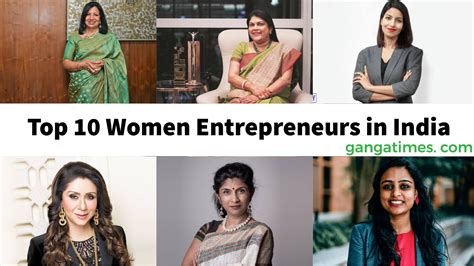 Top 10 Most Successful Women Entrepreneurs in India