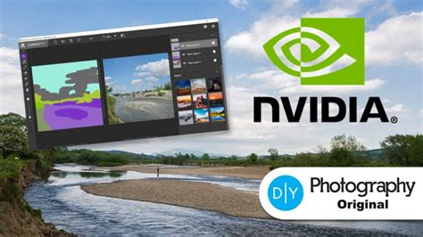 We tried recreating landscape photos with AI using NVIDIA Canvas