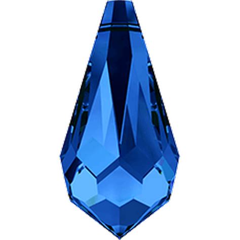 Dreamtime Crystal DC 6000 Teardrop Pendant Sapphire 11x5.5mm | Dreamtime Creations