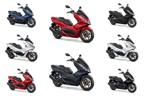 8 Pilihan Warna Honda PCX 160 2023 Tipe CBS dan ABS » BMSPEED7.COM