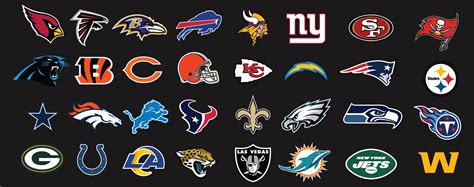 7 Best Images of NFL Football Logos Printable - NFL Football Team Logo, NFL Football Team Names ...