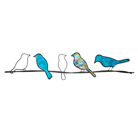 Birds on a Wire Wall Art | Om Gallery