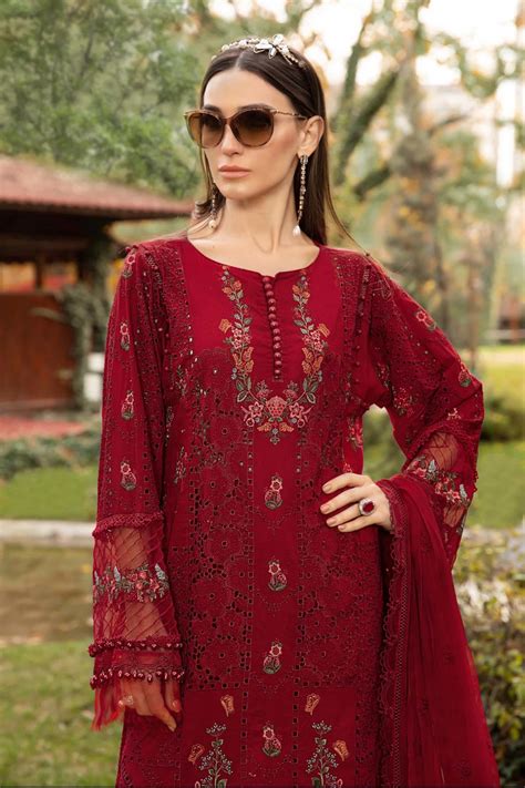 Latest Maria B Eid Lawn Stylish Dresses Designs Collection (59 ...