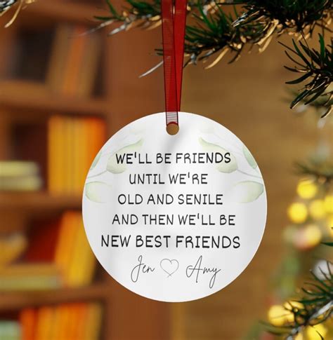 Personalized Best Friend Gifts for Best Friend Ornament Best - Etsy