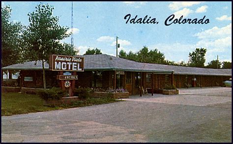 Postcard: Idalia, Colorado. Prairie Vista Motel | Flickr - Photo Sharing!