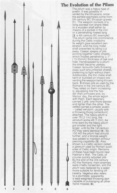 The Roman Pilum (throwing javelin) | Roman armor, Roman history, Ancient warfare