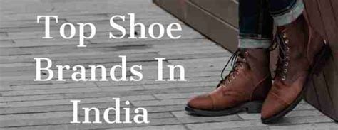 Top Shoe Brands In India