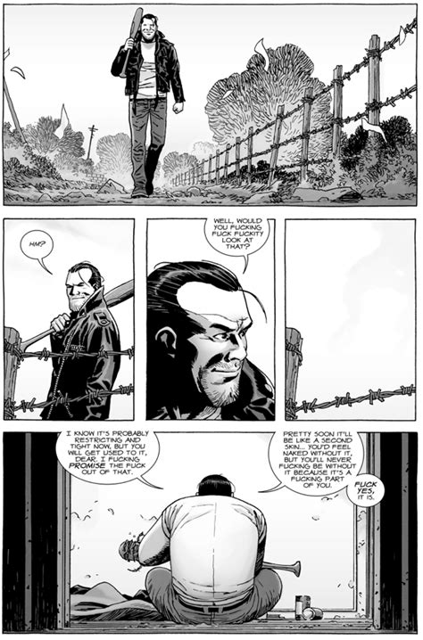 Negan Makes A New Lucille (The Walking Dead) – Comicnewbies