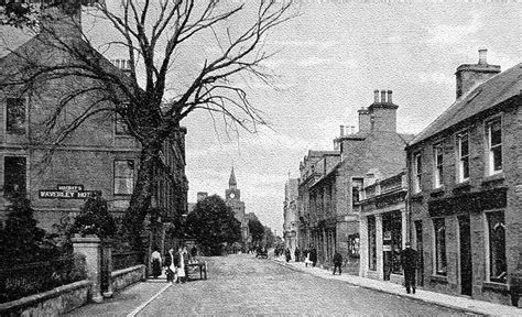 Tour Scotland Photographs: Old Photographs High Street Nairn Scotland