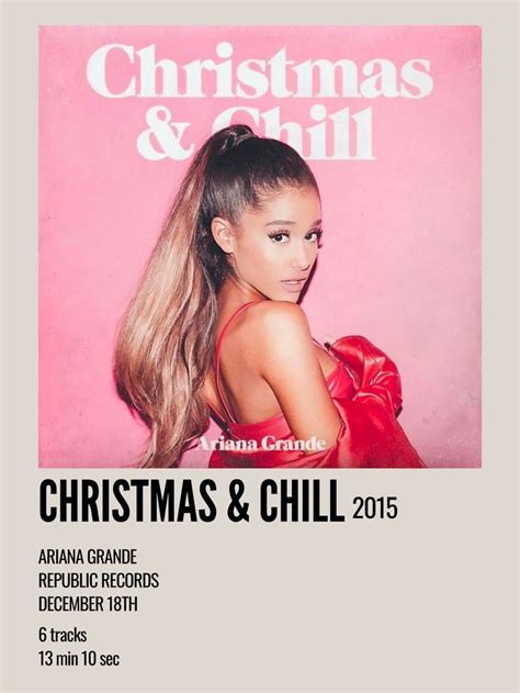 christmas & chill ariana grande