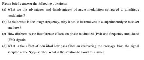 Solved (a) What are the advantages and disadvantages of | Chegg.com