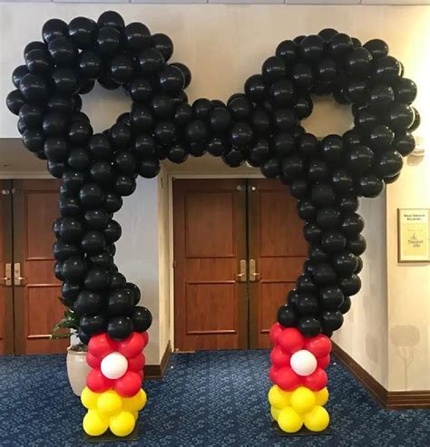 Mickey Mouse Balloon Arch - PARTY BALLOONS BY Q