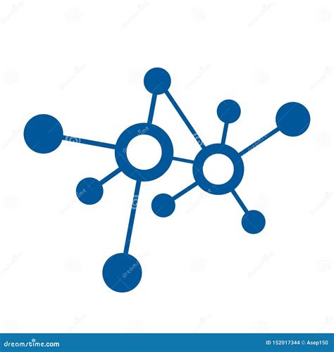 Digital Network Connection Icon and Vector Logo Stock Vector ...