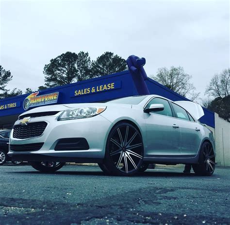 Look what we have here 2014 Chevy Malibu sitting... | RimTyme Custom ...