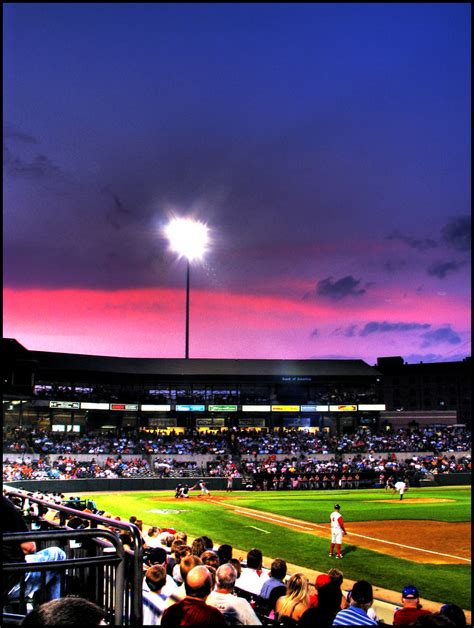 Ripken Stadium at Sunset - a photo on Flickriver