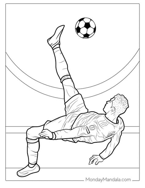 Soccer Real Madrid Coloring Pages