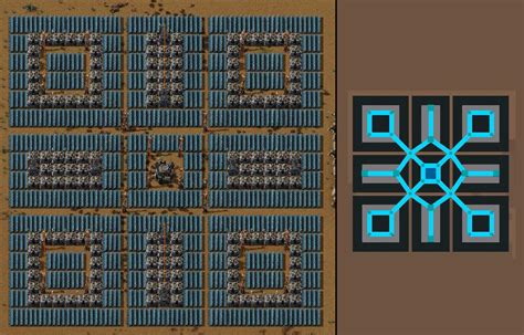 Factorio My solar panels block setup. - Factorio