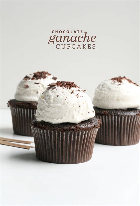 Chocolate Ganache Cupcakes - The Faux Martha