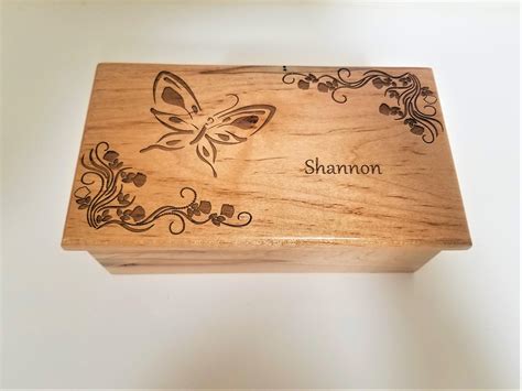 Personalized Butterfly Music Box Choose Your SongGift for