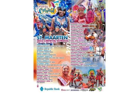 Library opening hours during the carnival season | Sint Maarten Library