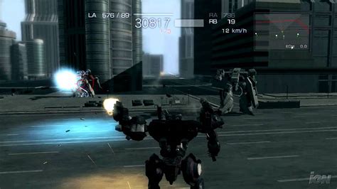 Armored Core 4 Xbox 360 Gameplay - Early Mission (HD) - YouTube