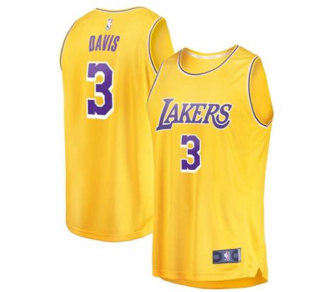 Anthony Davis Lakers Jerseys are now officially available at the NBA ...