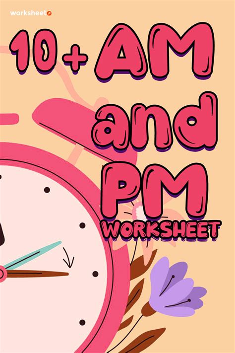 Am And Pm Time Worksheets - Free Worksheets Printable