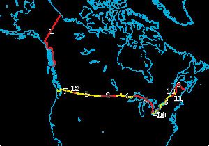 Us Canada Border Crossings Map the Constitution In the 100 Mile Border Zone American Civil ...