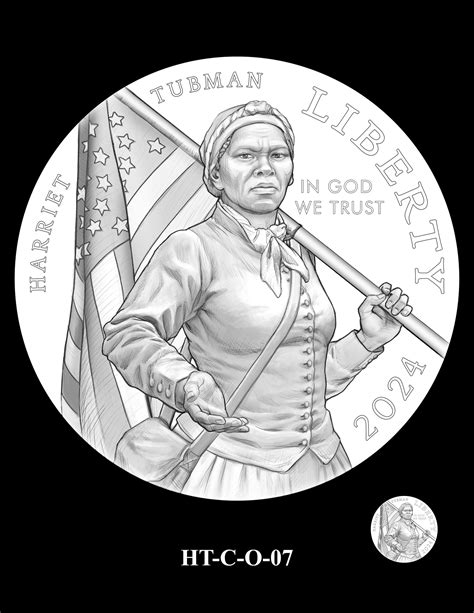 2024 Harriet Tubman Commemorative Clad Coin | CCAC Images | U.S. Mint