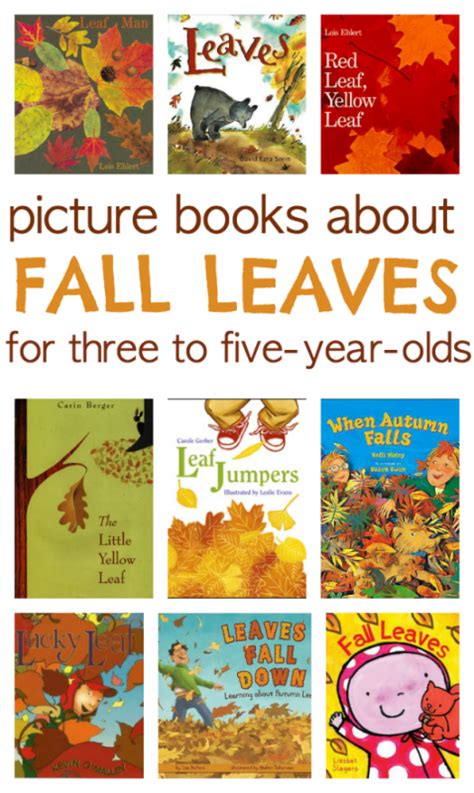 9 Books About Fall Leaves - No Time For Flash Cards