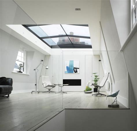 London House With a Retractable Glass Roof. | Glass roof, London house, Modern roofing