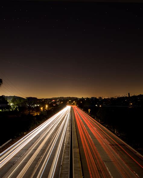 Los Angeles: Freeways at Night | Hodomania by Benjamin Simpson