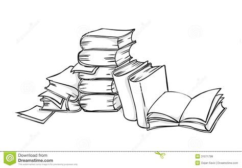 Pile of books | Book drawing, Book tattoo, Illustration art