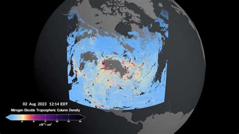 NASA reveals first pollution maps from its new space instrument