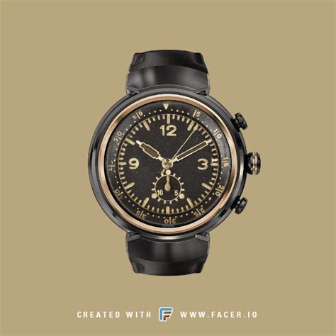 Foky - FW190 cockpit watch - watch face for Apple Watch, Samsung Gear S3, Huawei Watch, and more ...