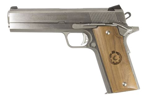 Coonan Inc Classic 1911 Stainless .357 Mag with Fixed Sights and Extra Grip Set | Sportsman's ...