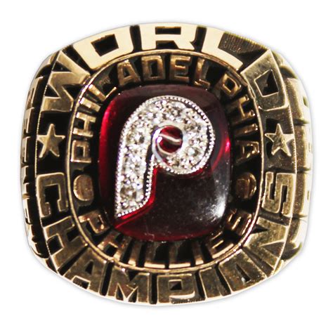 Lot Detail - Philadelphia Phillies 1980 World Series Ring -- Awarded to ...