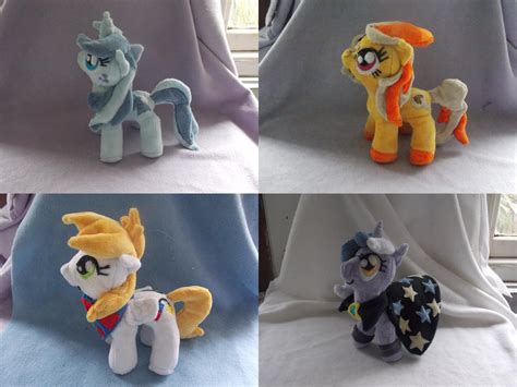 MLP FiM: Assorted commission plushies! by vulpinedesigns on DeviantArt