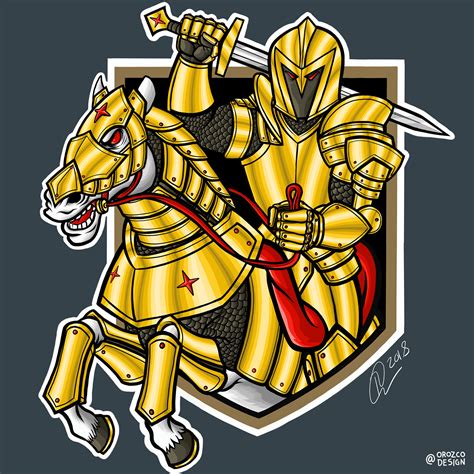 Golden Knights Mascot - Vegas Golden Knights Inflatable Mascot