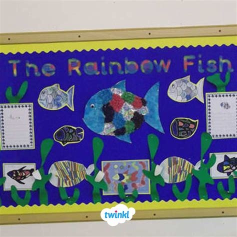 The Rainbow Fish Classroom Display! | Rainbow fish, Classroom displays ...